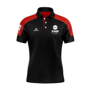 Polo algodón negro