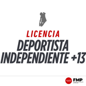 Deportista ind. Con licencia tramitada mayor de 13 años