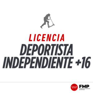 Deportista ind. Con licencia tramitada mayor de 16 años