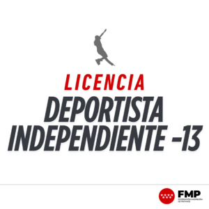Deportista ind. Con licencia tramitada hasta 13 años