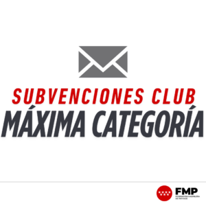 Subvenciones clubs máxima categoría